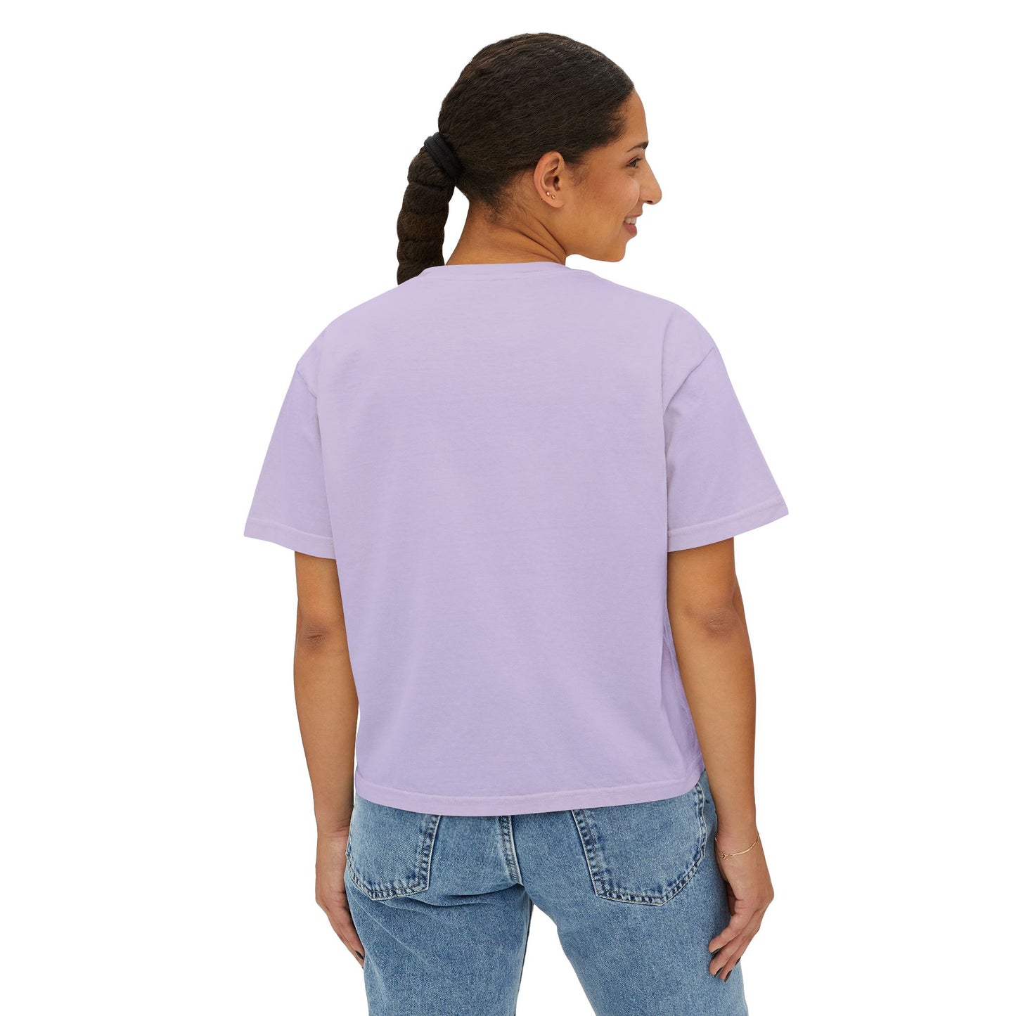 Bloom Where You’re Planted Women’s Boxy Tee – Floral Inspirational Graphic Shirt