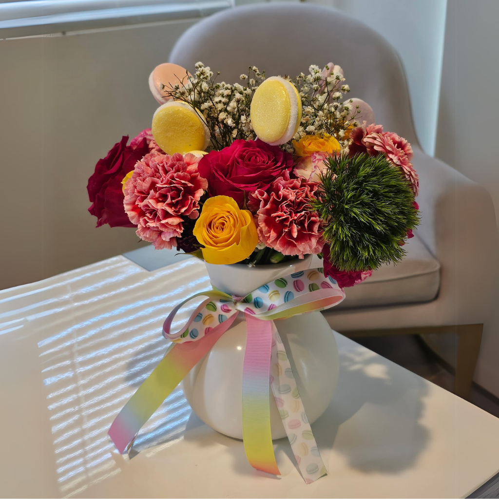 Macaron Bloom Bouquet