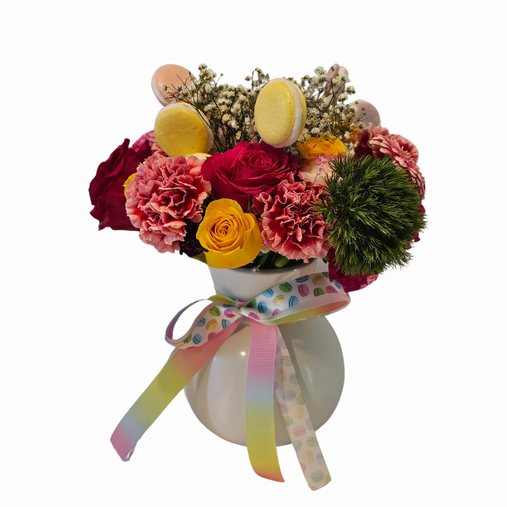 Macaron Bloom Bouquet