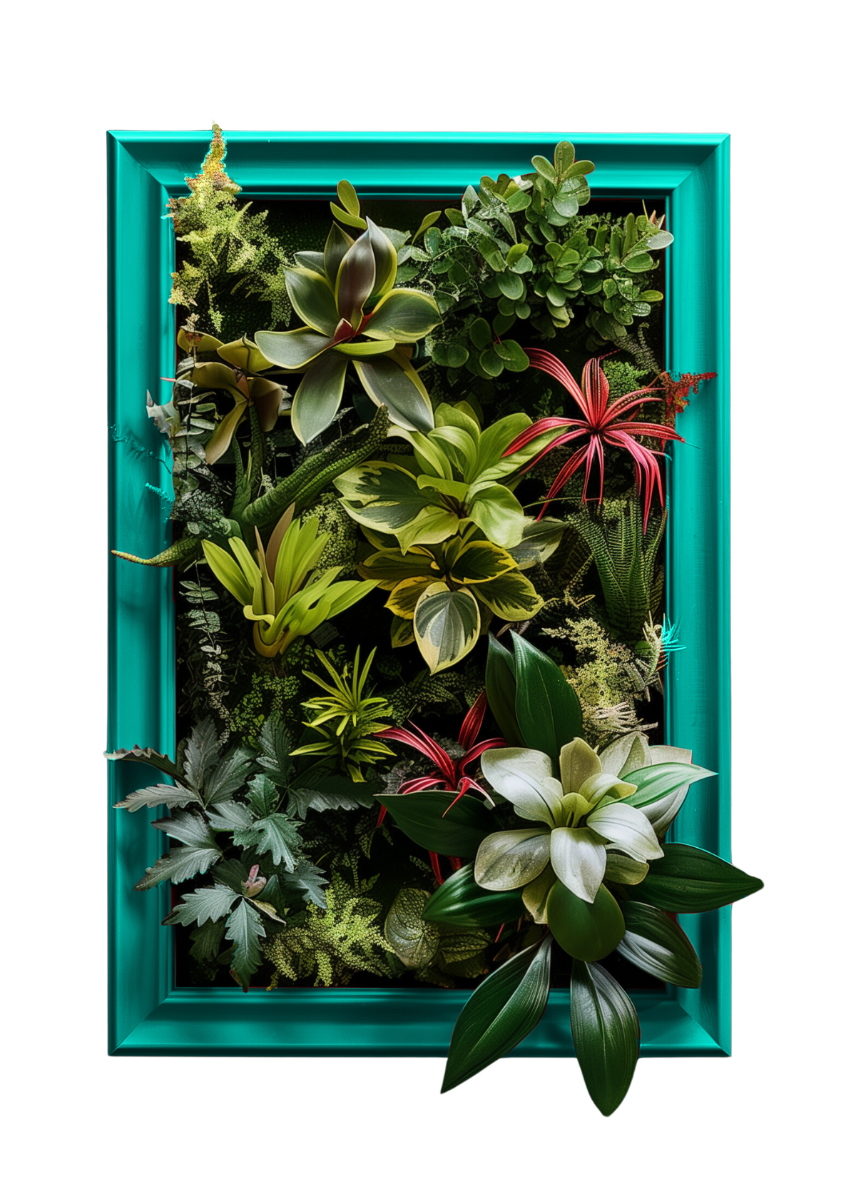 Luxe Floral Frame