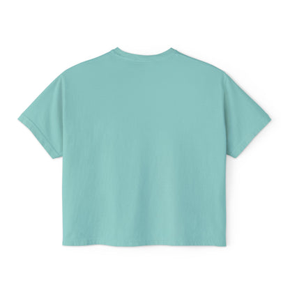 Bloom Where You’re Planted Women’s Boxy Tee – Floral Inspirational Graphic Shirt