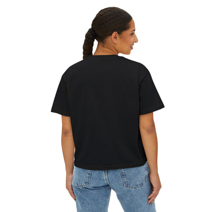 Bloom Where You’re Planted Women’s Boxy Tee – Floral Inspirational Graphic Shirt