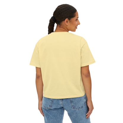 Bloom Where You’re Planted Women’s Boxy Tee – Floral Inspirational Graphic Shirt