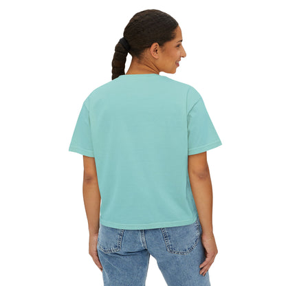 Bloom Where You’re Planted Women’s Boxy Tee – Floral Inspirational Graphic Shirt