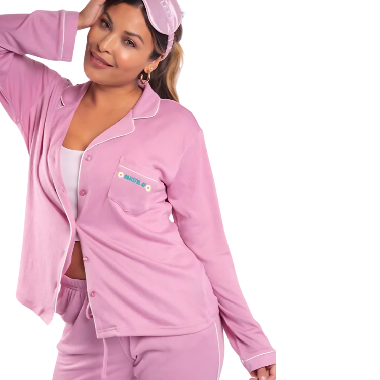 Grateful AF Luxe PJ Set