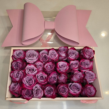 Valentine’s Day Pink Rose Box