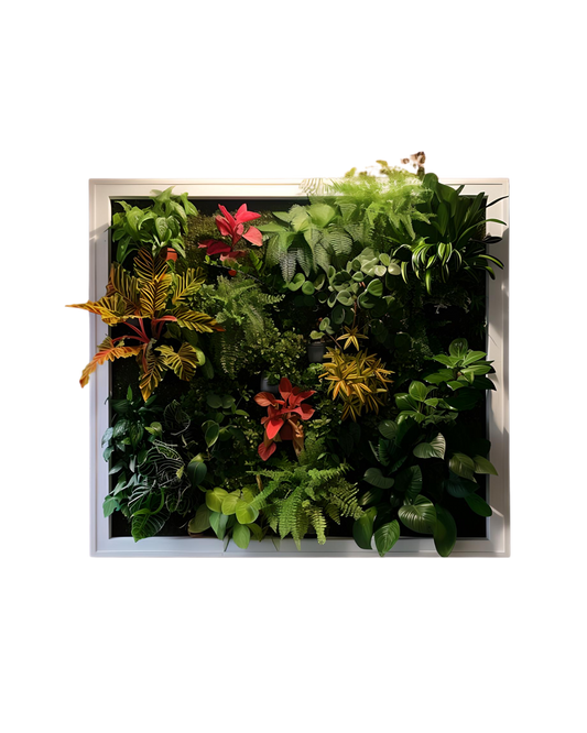 Oversized Floral Frame