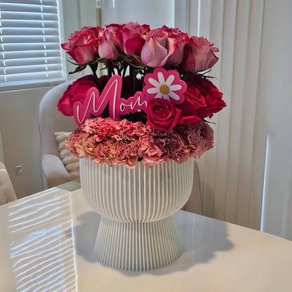 Blushing Love: A Mother’s Day Bouquet