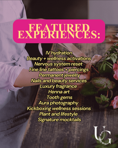 Bloom & Glow - Beauty + Wellness Experience Ticket